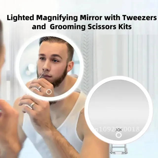 Makeup Mirror with Swivel Base Magnifying Mirror with… – vue 6