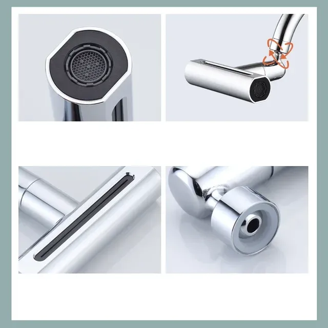 Robinet de cuisine cascade universel – vue 3