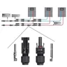 5 paires/lot de connecteurs solaires avec 2 clés… – vue 6