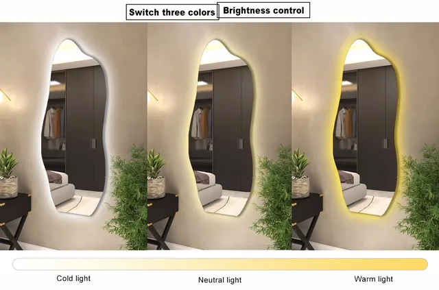 Miroir intelligent avec LED – vue 6