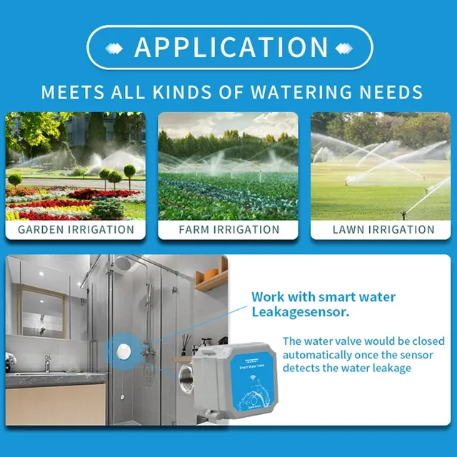 Vanne d'eau Wifi Tuya – vue 6