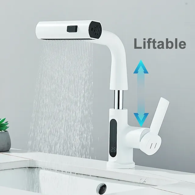 Robinet de lavabo à affichage numérique – vue 5
