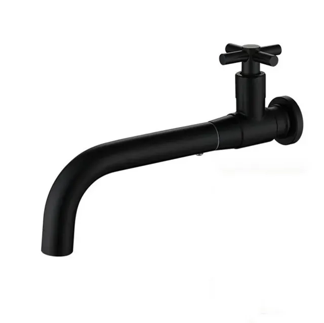 Robinet d'eau froide simple mural en acier inoxydable – vue 7