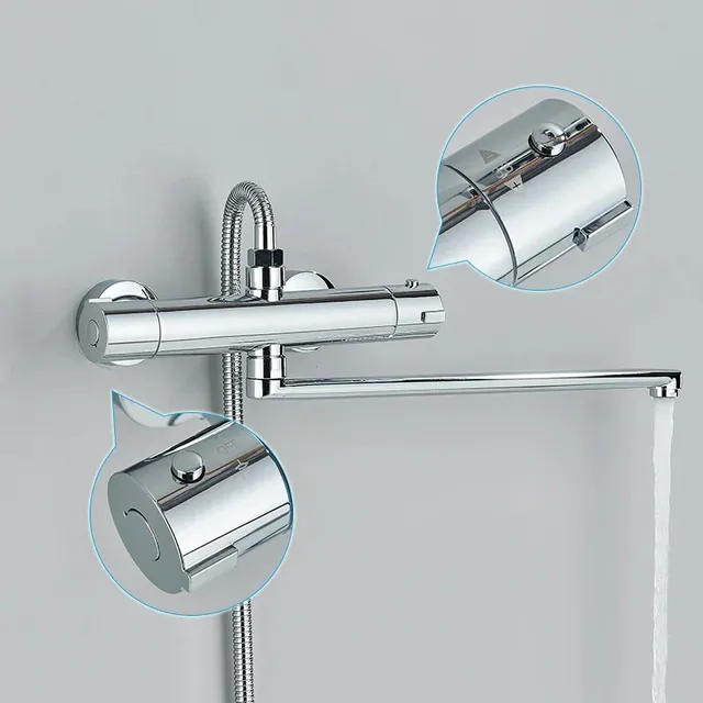 Robinet de douche thermostatique mitigeur robinets… – vue 6