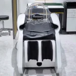 Unité de lavage de cheveux de luxe avec bol, équipement d&rsquo;évier, chaise de shampoing à vendre