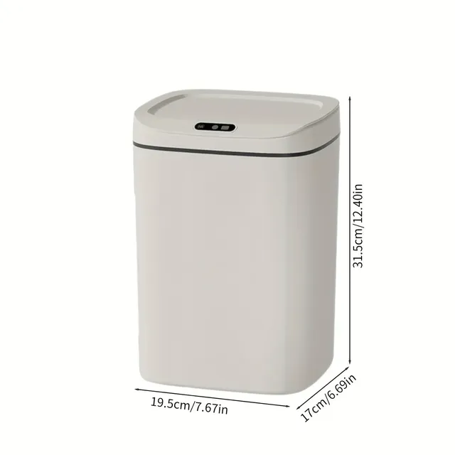 Poubelle automatique sans contact – vue 3