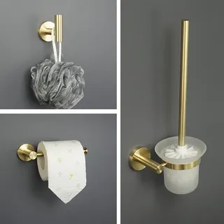 Ensemble accessoires salle bain mural porte brosse toilette porte…