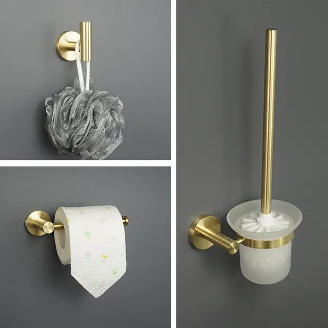 Ensemble accessoires salle bain mural porte brosse…