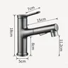 Robinet de lavabo de salle de bains à trou unique – vue 6
