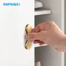 Poignée tiroir armoire adhésive aluminium noire mate… – vue 3
