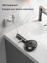 Pommeau de douche à main à température numérique – vue 4