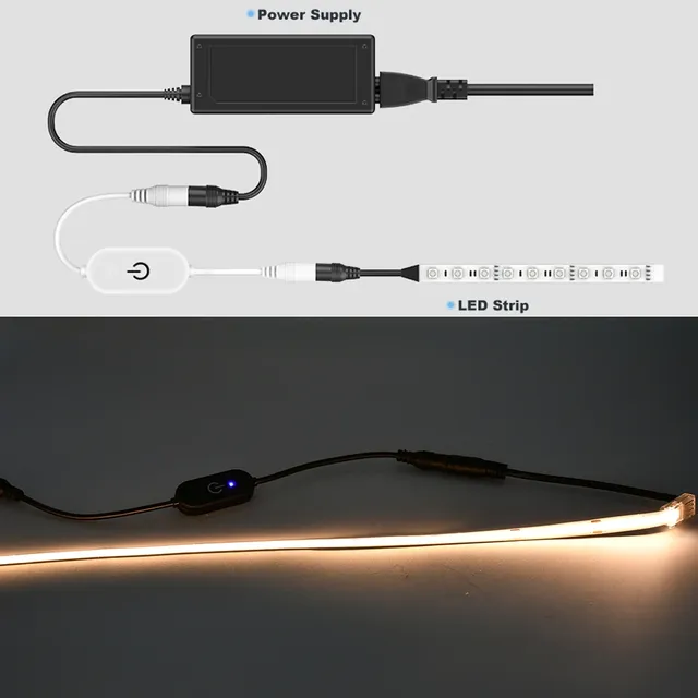 LED bande tactile variateur luminosité gradation… – vue 3