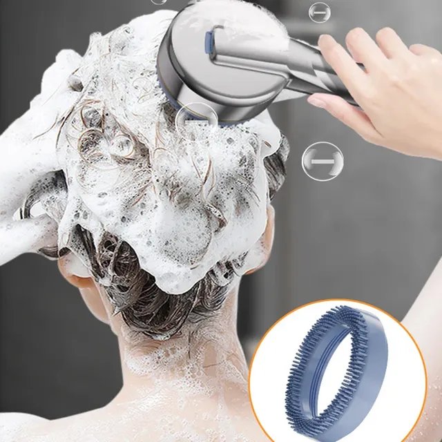 Pommeau de douche suralimenté filtré à quatre vitesses – vue 6