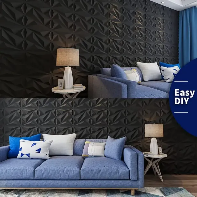 Panneaux muraux 3D en pvc pour décoration murale… – vue 5