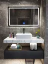 Armoire de salle de bain minimaliste avec évier… – vue 6