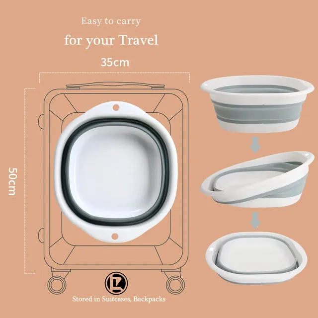 Lavabo carré pliable pour les mains – vue 5