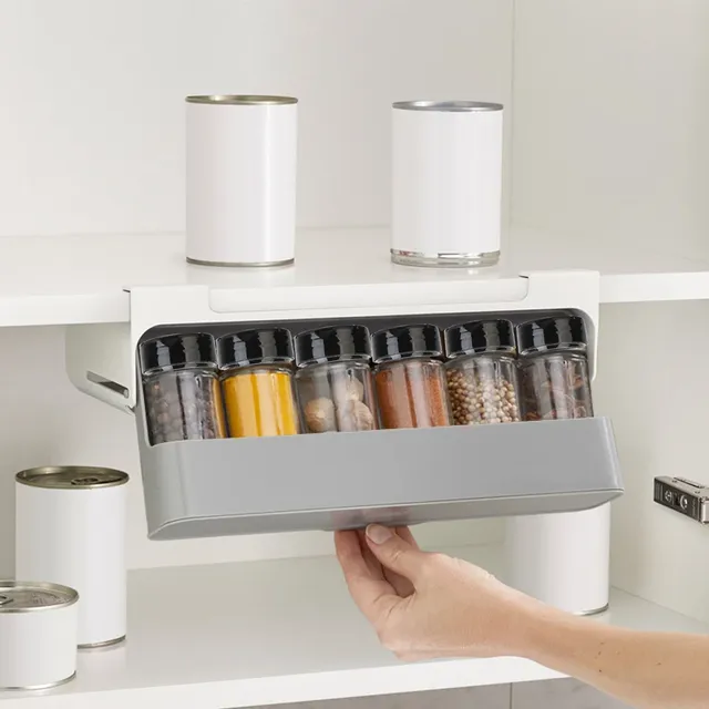 Support épices sous armoire coulissant rangement… – vue 4