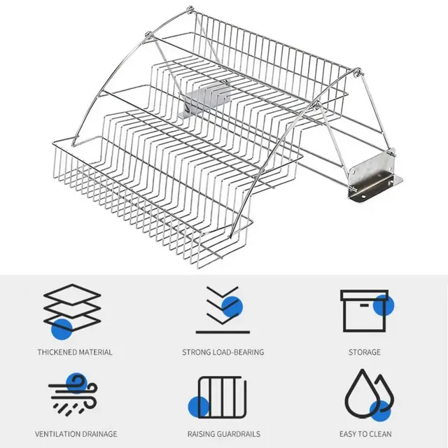 Porteépices compact rétractable métal antirouille… – vue 4