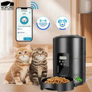 2L APP contrôle automatique mangeoire pour animaux de compagnie bouton Version automatique distributeur de nourriture pour chat contrôle intelligent mangeoire pour animaux de compagnie bol de nourriture sèche pour chats chiens 2L APP contrôle automatique mangeoire pour animaux de compagnie bouton Version automatique distributeur de nourriture pour chat contrôle intelligent mangeoire pour animaux de compagnie bol de nourriture sèche pour chats chiens