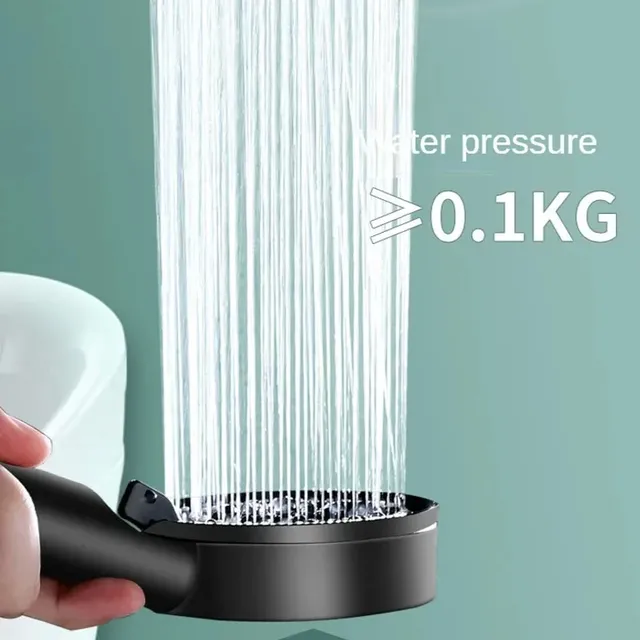 Pommeau douche main haute pression réglable silicone… – vue 4