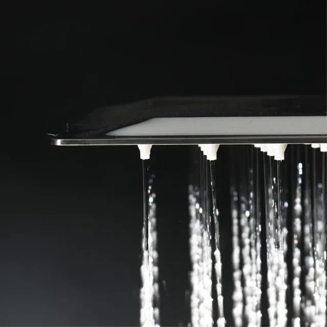 Pommeau de douche carré en acier inoxydable 304 – vue 6