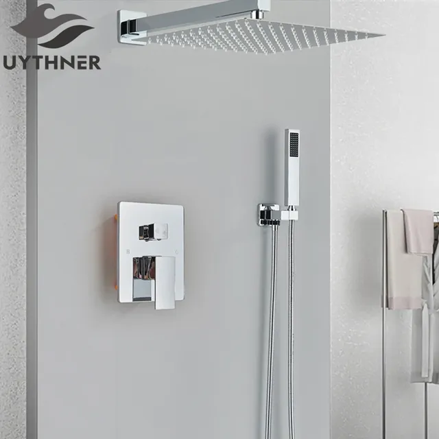 Robinet de salle de bains chromé – vue 2