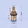 Valves de robinet de remplacement en céramique et laiton – vue 7