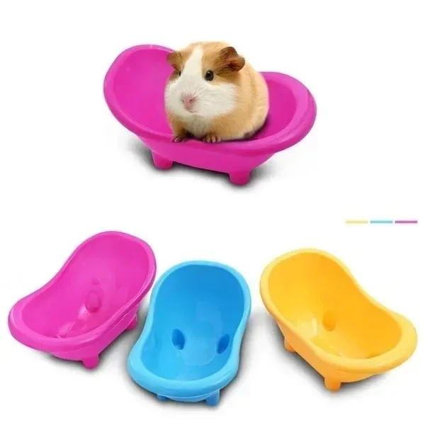 Mini Hamster gerbilles petits animaux baignoire bain… – vue 6