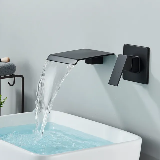 Robinet de lavabo à levier unique chromé – vue 8