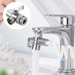 Adaptateur d&rsquo;interrupteur de robinet d&rsquo;eau, séparateur d&rsquo;évier de cuisine, inverseur de assujet, connecteur pour toilette, bidet, douche, accessoires de cuisine