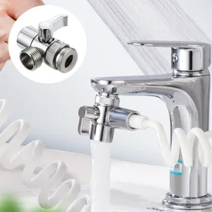 Adaptateur d&rsquo;interrupteur de robinet d&rsquo;eau, séparateur d&rsquo;évier de cuisine, inverseur de assujet, connecteur pour toilette, bidet, douche, accessoires de cuisine