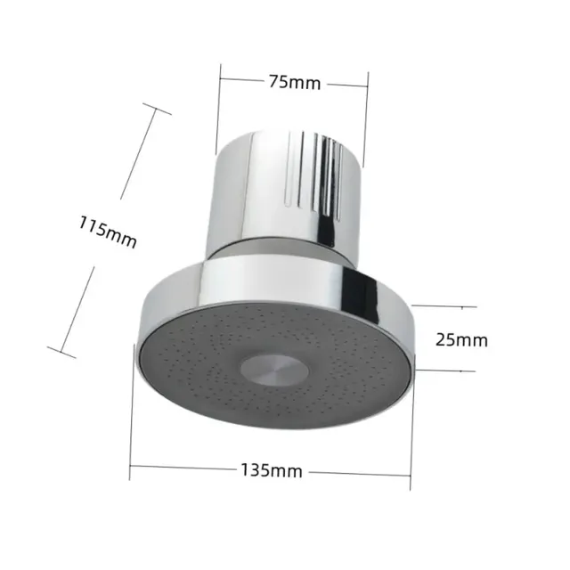 Pommeau de douche filtré pour cheveux plus sains – vue 6