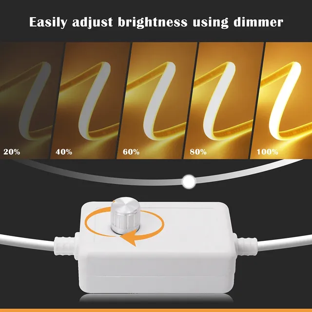 Lumière LED COB à intensité variable 220V – vue 3