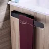 Porte serviettes mural acier inoxydable 304 autoadhésif… – vue 6