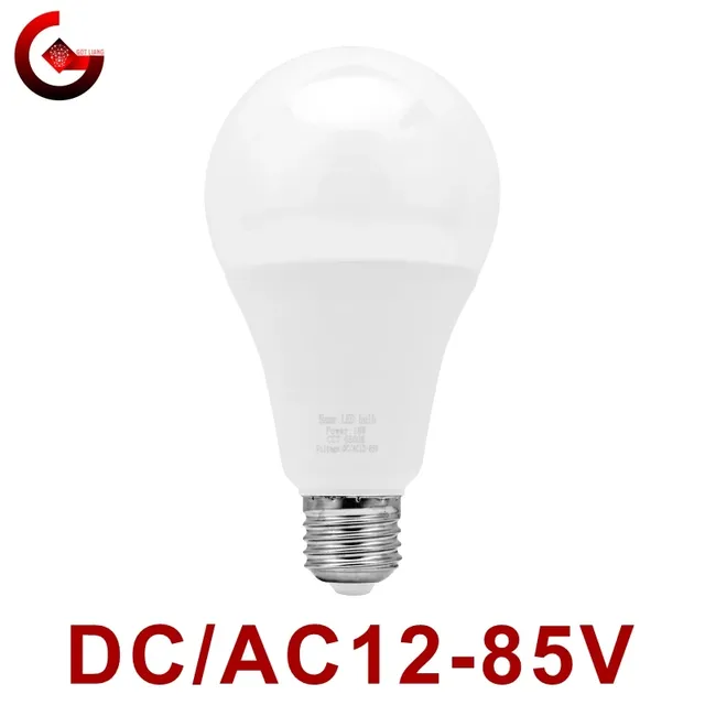 Ampoule LED E27 DC/AC 12V-85V 3W 6W 9W 12W 15W 18W 25W