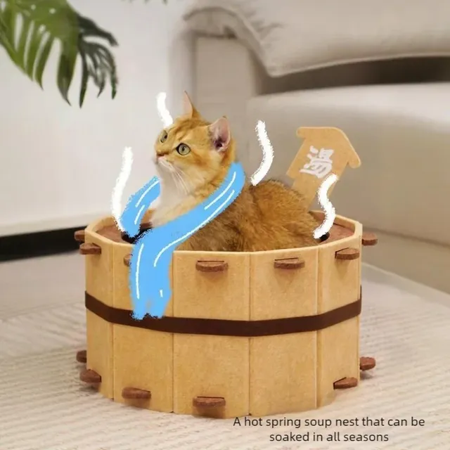 Baignoire quatre saisons pour chat