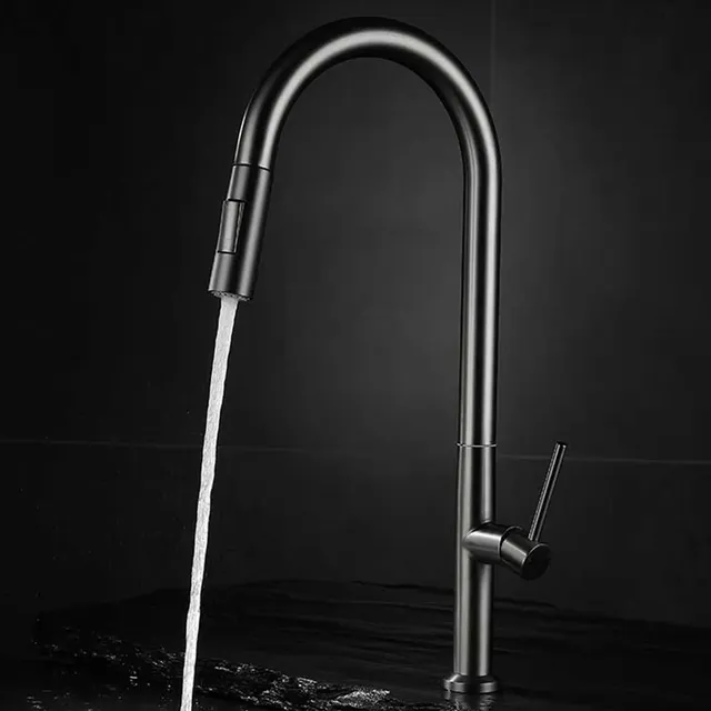 Robinet de cuisine extractible en acier inoxydable 304 – vue 2