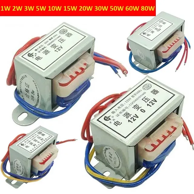 Transformateur de puissance 1W 2W 3W 5W 10W 20W 30W 50W…