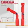 Clé de retrait de siège de toilette domestique – vue 1