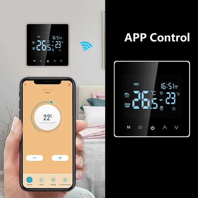 Tuya-Thermostat Wifi Intelligent – vue 4