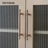 Poignées et boutons de porte d'armoire en or Rose – vue 3