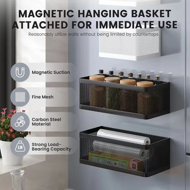 Support de rangement magnétique pour réfrigérateur – vue 5