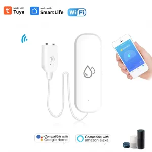 Tuya – capteur d’eau WiFi, alarme de fuite, détecteur de fuite d’inondation, application pour maison intelligente, télécommande, Protection de sécurité pour maison intelligente Tuya – capteur d’eau WiFi, alarme de fuite, détecteur de fuite d’inondation, application pour maison intelligente, télécommande, Protection de sécurité pour maison intelligente