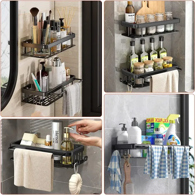 Support mural pour shampoing – vue 4