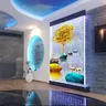 Panneau mural à bulles d'eau en acrylique LED mobile… – vue 4