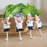 Crochet mural magnétique chef résine acier inoxydable… – vue 3