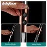 Robinet de cuisine extractible noir moderne 2 modes de… – vue 3
