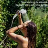 Douche de Camping électrique avec lumière de Camping LED – vue 3