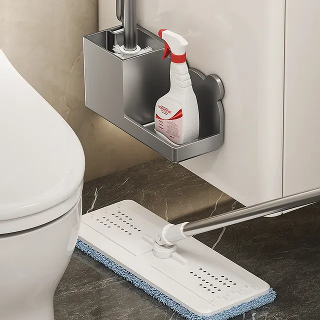 Brosse toilettes murale adhésif sans perçage ABS épaissi… – vue 2
