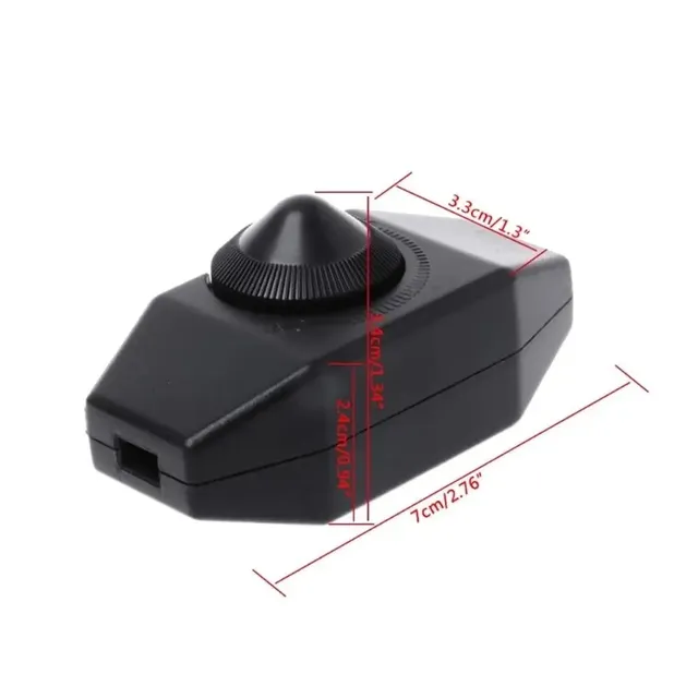 Gradateur interrupteur rotatif filaire câble plastique… – vue 4